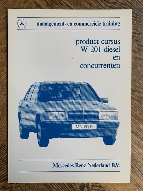 Product-vergelijking Mercedes-Benz 190 diesel W201 vs.. 1983, Boeken, Auto's | Folders en Tijdschriften, Nieuw, Mercedes, Ophalen of Verzenden