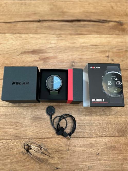 Polar Grit X, Sieraden, Tassen en Uiterlijk, Sporthorloges, Zo goed als nieuw, Zwart, Afstand, Calorieverbanding, Conditie, GPS