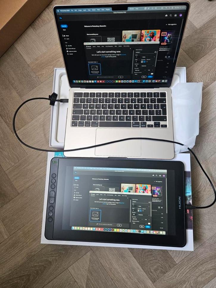 Huion Kamvas 13 Drawing Tablet - New, Computers en Software, Tekentablets, Nieuw, Ophalen of Verzenden
