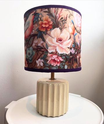 Stijlvolle lamp! Lampenkap/ lampenvoet beschikbaar voor biedingen