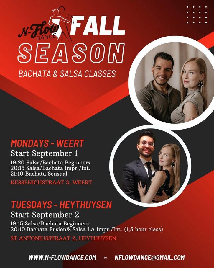 GRATIS Salsa & Bachata, Sport en Fitness, Dansen, Nieuw, Ophalen
