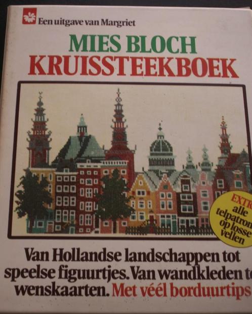 Borduurboek: Mies Bloch Kruissteekboek uitgave Margriet, Hobby en Vrije tijd, Borduren en Borduurmachines, Zo goed als nieuw, Patroon