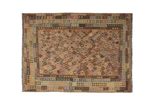 Perzisch tapijt kelim 352x248/wandkleed/Oosterse/Kilim/Loper, Huis en Inrichting, Stoffering | Tapijten en Kleden, Nieuw, 200 cm of meer
