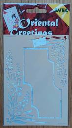 Oriental Greetings (embossing mal) - 4.056.501, Ophalen of Verzenden, Nieuw, Overige thema's, Pons of Mal