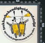 Sticker: Trekkerbehendigheidswedstrijd - Agrarisch Jongerenw, Verzamelen, Stickers, Ophalen of Verzenden