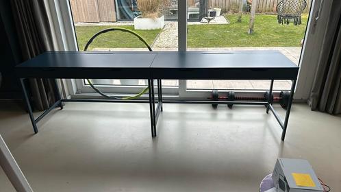 2x bureau IKEA Alex donkerblauw, Huis en Inrichting, Bureaus, Gebruikt, Bureau, Ophalen