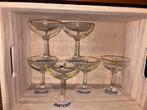 Vintage Babycham Glazen - Set van 6, Antiek en Kunst, Antiek | Glas en Kristal, Ophalen of Verzenden