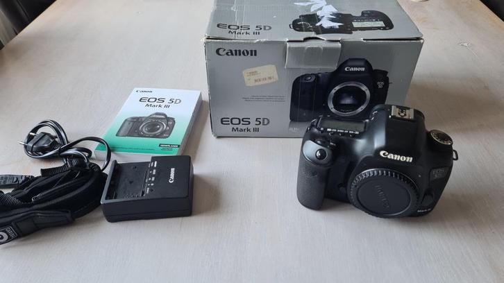 Canon EOS 5D Mark III (200k clicks), Audio, Tv en Foto, Fotocamera's Digitaal, Gebruikt, Spiegelreflex, Canon, Geen optische zoom