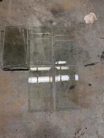 Geslepen glas platen, Doe-het-zelf en Verbouw, Ophalen, Gebruikt, Glasplaat, Minder dan 80 cm