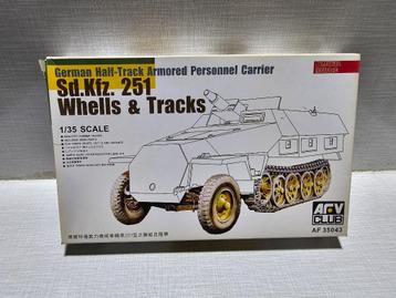 AFV Club Sd.Kfz whells & tracks modelbouw beschikbaar voor biedingen