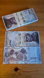 Venezuela bundel 100x 1.000 bolivar 2017 UNC, Ophalen of Verzenden, Zuid-Amerika, Setje