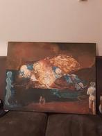 Schilderij op linnen, Ophalen of Verzenden