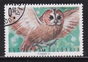 66 - Bulgarije michel 4033 gestempeld , Bosuil beschikbaar voor biedingen