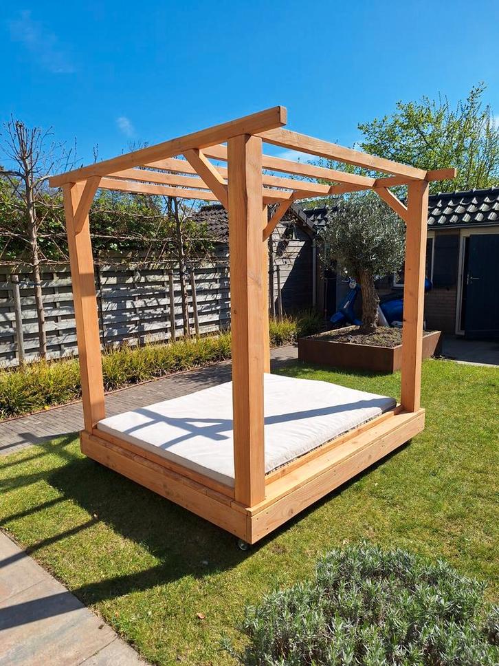 Douglas/steigerhout tuin lounge bed strand bed cabana, Tuin en Terras, Ligbedden, Ophalen of Verzenden