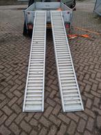 Zware oprijplaten aluminium, Auto diversen, Aanhangwagen-onderdelen, Ophalen, Gebruikt