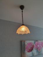 oud Hanglampje rijstekorrel  *58, Huis en Inrichting, Lampen | Hanglampen, Gebruikt, Ophalen of Verzenden, Antiek/klassiek, Glas