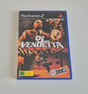 Def Jam Vendetta Playstation 2 PS2 Game Compleet beschikbaar voor biedingen