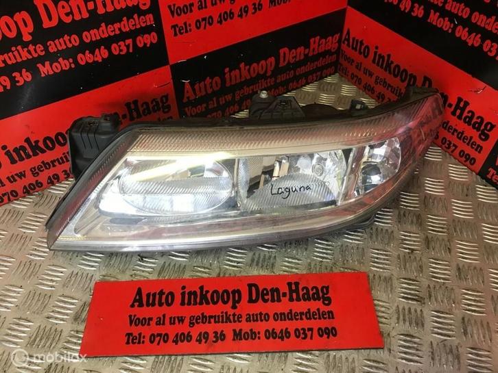 Renault Laguna II ('01-'04) Koplamp Links H7 Origineel, Auto-onderdelen, Verlichting, Gebruikt, Ophalen of Verzenden