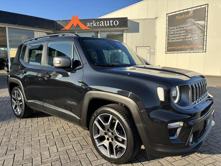 Jeep Renegade 1.0 TGDi Limited Leder Carplay Led Camera Navi, Auto's, Jeep, Bedrijf, Renegade, ABS, Achteruitrijcamera, Adaptive Cruise Control