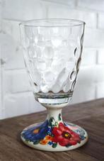 Bunzlau grote Vena Wijnglas unikat, Huis en Inrichting, Keuken | Servies, Gebruikt, Verzenden, Keramiek, Overige stijlen