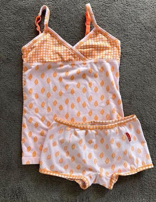 Prachtig setje indergoed 128-134 Claessens  als nieuw, Kinderen en Baby's, Kinderkleding | Maat 128, Zo goed als nieuw, Meisje