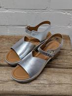 DWRS - Prachtige zilveren leren schoenen maat 40 - Nieuw, DWRS, Nieuw, X, Sandalen of Muiltjes