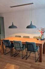 6 Enzo Luca Duca Eetkamerstoelen - ZGAN, Huis en Inrichting, Ophalen of Verzenden, Zo goed als nieuw, Modern, 6 tot 8 stoelen