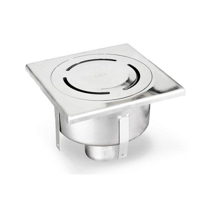 Aco Eko Home Diamant Klokputje 200x200 inox., Doe-het-zelf en Verbouw, Buizen en Afvoer, Overige typen, Rvs, Minder dan 2 meter