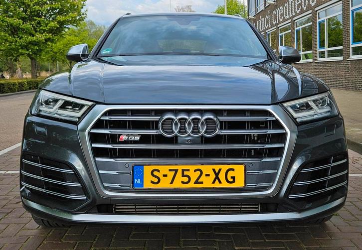 MOET NU WEG!Audi SQ5 3.0 Tfsi Quattro 354pk 2017 Grijs, Auto's, Audi, Particulier, SQ5, 360° camera, 4x4, ABS, Achteruitrijcamera
