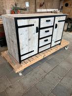 kastje van gebr steigerhout, Ophalen, 100 tot 150 cm, 100 tot 150 cm, Nieuw