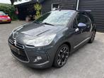 Citroën DS3 1.6 THP Cabrio 2013 Sport Chic!, Voorwielaandrijving, 1131 kg, Stof, Zwart
