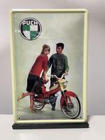 Puch metalen reclamebord / wandbord (Old Look), Verzamelen, Www.pand50.nl, Reclamebord, Nieuw, Ophalen of Verzenden
