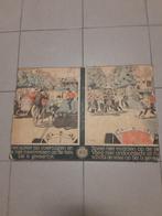 Oude schoolplaat anwb / verkeersborden / b van vlijmen  1924, Antiek en Kunst, Ophalen of Verzenden, Natuur en Biologie
