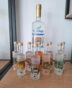 1 grote van 750ml en 9 kleine van 50ml, Antiek en Kunst, Antiek | Glas en Kristal, Ophalen