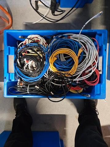 200 tot 250 utp / netwerk kabels 