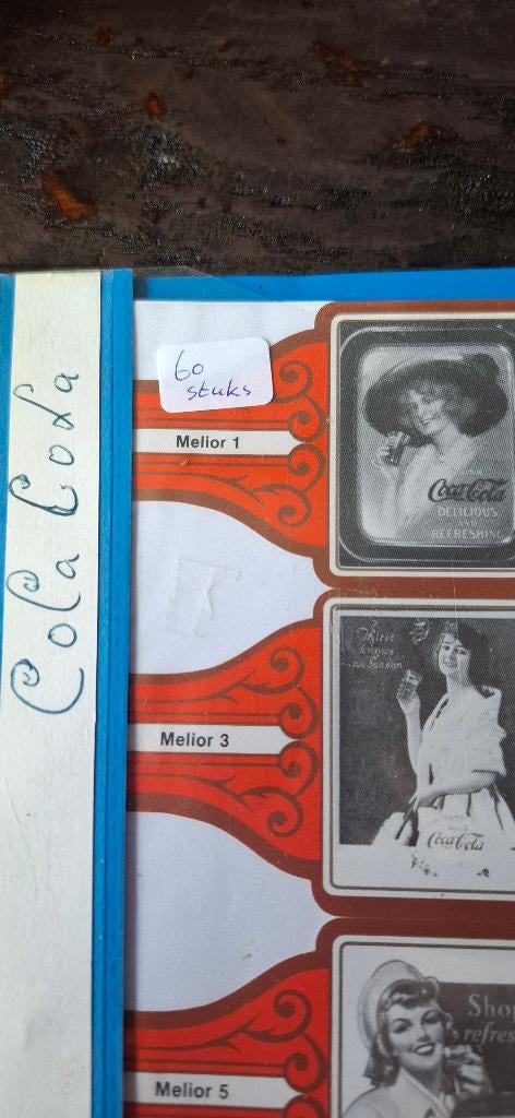 Sigarenbandjes Coca cola, Verzamelen, Complete verzamelingen en Collecties, Ophalen