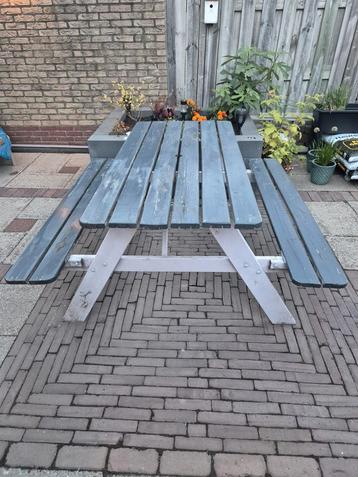 Houten Picknicktafel - Geïmpregneerd & Gebeitst beschikbaar voor biedingen