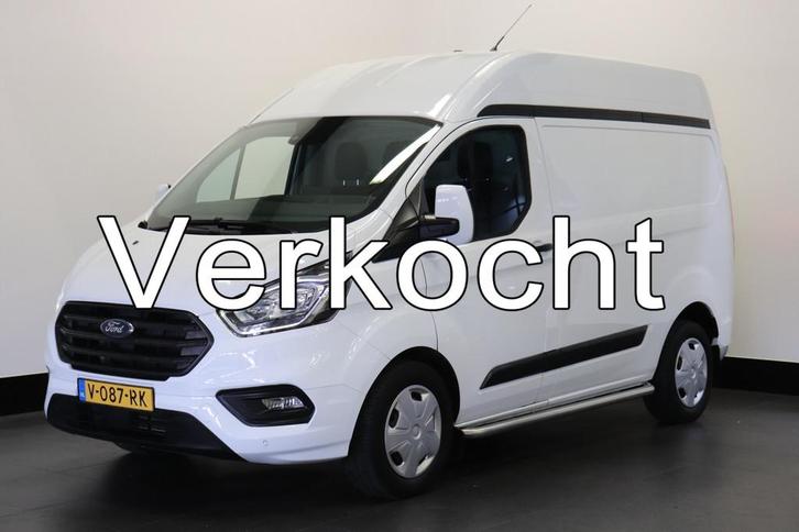 Ford Transit Custom 2.0 TDCI 130PK L1H2 Automaat EURO 6 - Ai, Auto's, Bestelauto's, Bedrijf, Te koop, ABS, Airconditioning, Alarm
