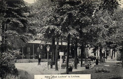 Hotel Stad Lochem te Lochem. - 1912 gelopen, Verzamelen, Ansichtkaarten | Nederland, Gelopen, Gelderland, Voor 1920, Verzenden
