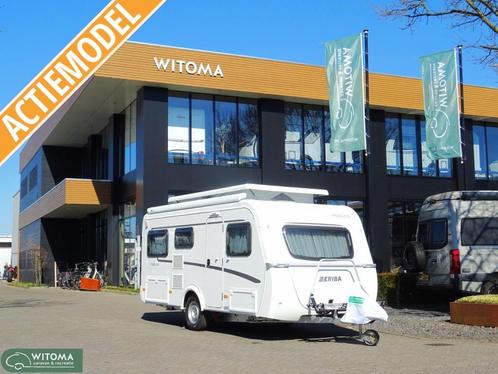 Eriba Feeling 425 € 2.615,- actie voordeel, Caravans en Kamperen, Caravans, tot en met 4, 750 - 1000 kg, Standaardzit, Eriba, Dwarsbed