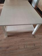 Witte IKEA Tafel 140x60x40, Huis en Inrichting, Tafels | Salontafels, Ophalen of Verzenden