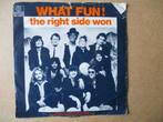 s5245 what fun - the right side won, Cd's en Dvd's, Ophalen, Gebruikt, 7 inch, Single