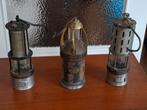 2 Mooie antieke mijnlampen, Antiek en Kunst, Ophalen of Verzenden