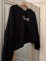 Zwarte roxy trui maat L sweater, Ophalen of Verzenden, Gedragen, Zwart