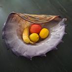 Prachtige Murano stijl schaal  in schelp vorm, Ophalen, Schaal, Overige vormen, Glas