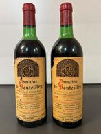 2 x Domaine de Bouteilley 1979 unieke genummerde flessen, Ophalen, Frankrijk, Zo goed als nieuw, Rode wijn