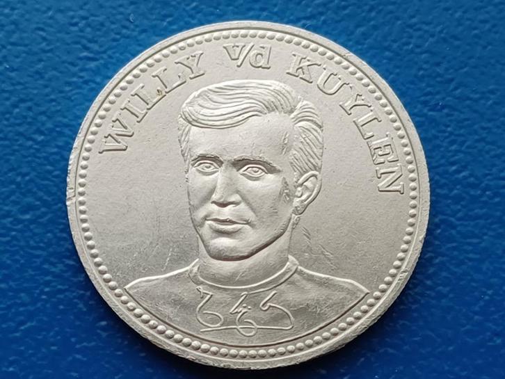 Penning - Willy van der Kuijlen - PSV 1970, Postzegels en Munten, Penningen en Medailles, Overige materialen, Nederland, Verzenden