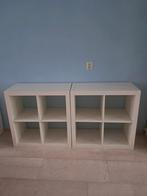 2 kallax kasten 4 vaks, Huis en Inrichting, Kasten | Wandmeubels, Ophalen, Zo goed als nieuw, Minder dan 150 cm, Minder dan 100 cm