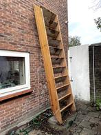 Hardhouten steektrap, Doe-het-zelf en Verbouw, Ladders en Trappen, Ophalen, Gebruikt, Trap, 2 tot 4 meter