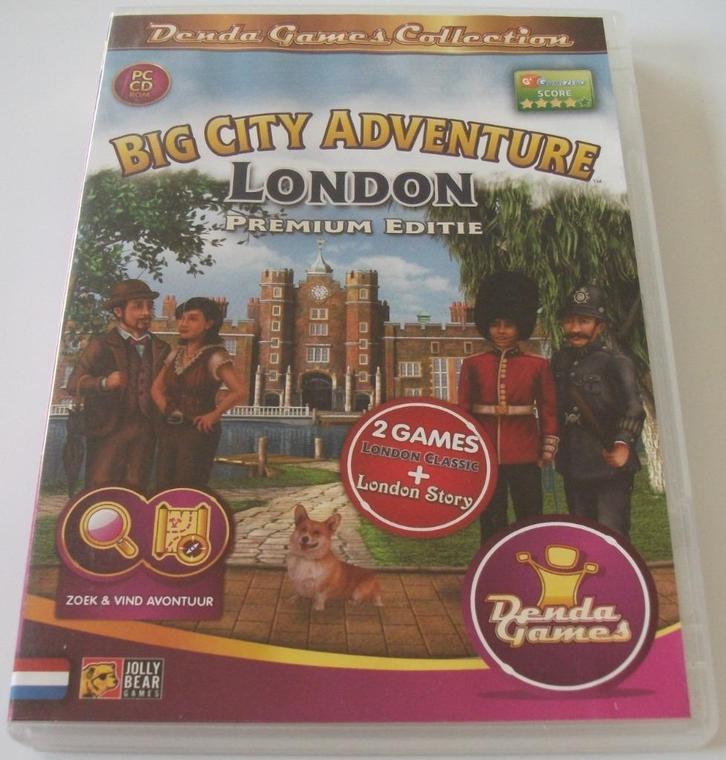PC Game *** BIG CITY ADVENTURE 5 *** London, Spelcomputers en Games, Games | Pc, Zo goed als nieuw, Puzzel en Educatief, 1 speler